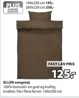 JYSK ELLEN sengetøj tilbud