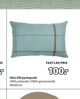 JYSK HALLON pyntepude tilbud