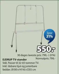 JYSK EJDRUP TV-stander tilbud