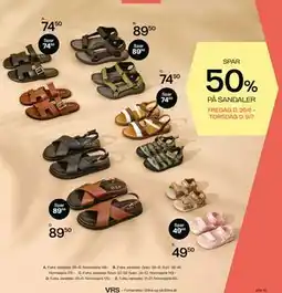 Bilka SPAR 50% SANDALER tilbud