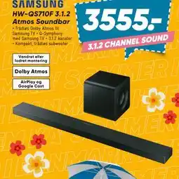 Bilka HW-QS710F 3.1.2 Atmos Soundbar tilbud