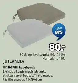 JYSK UDSIGTEN havehynde tilbud