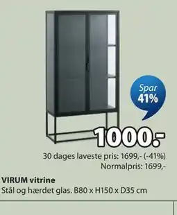 JYSK VIRUM vitrine tilbud