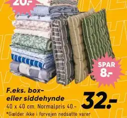 Bilka box- eller siddehynde tilbud