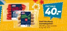 Bilka Steff Houlberg storkøbspølser tilbud