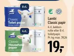 Føtex Lambi Classic papir tilbud