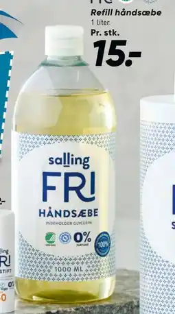 Bilka Refill håndsæbe tilbud