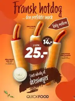 Bilka Fransk hotdog tilbud