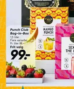 Bilka Punch Club Bag-in-Box tilbud
