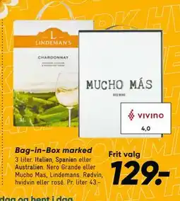 Bilka Bag-in-Box marked tilbud
