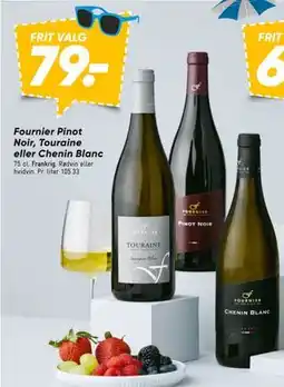 Bilka Fournier Pinot Noir, Touraine eller Chenin Blanc tilbud