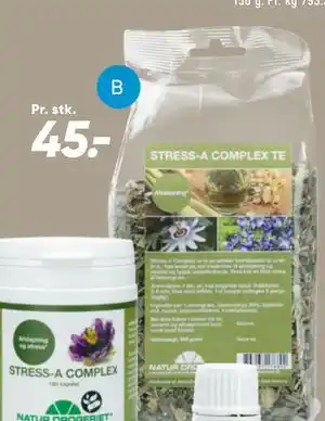Bilka Natur drogeriet Stress-a te tilbud