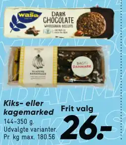 Bilka Kiks- eller kagemarked tilbud