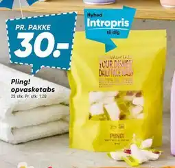 Bilka Pling! opvasketabs tilbud