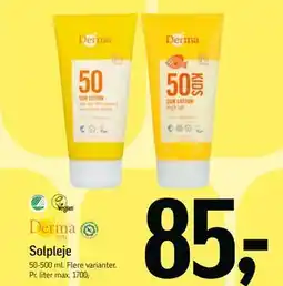 Føtex Solpleje tilbud