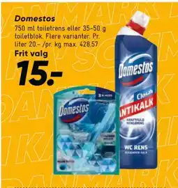 Bilka Domestos tilbud