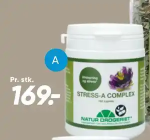 Bilka Natur drogeriet Stress-a kapsler tilbud