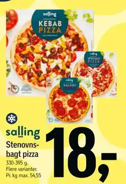 Føtex salling Stenovnsbagt pizza tilbud