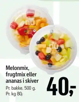 Føtex Melonmix, frugtmix eller ananas i skiver tilbud