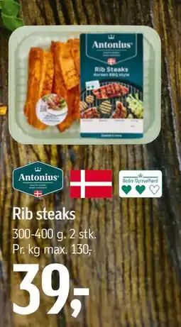 Føtex Rib steaks tilbud