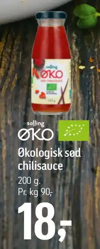 Føtex Økologisk sød chilisauce tilbud