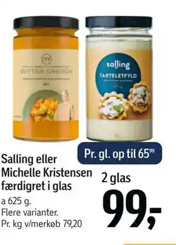Føtex Salling eller Michelle Kristensen færdigret i glas tilbud