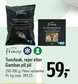 Føtex Tunsteak, rejer eller Gambas pil pil tilbud
