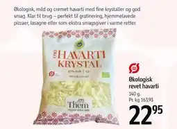 Føtex Økologisk revet havarti tilbud