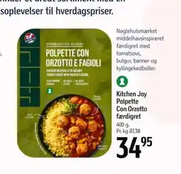 Føtex Kitchen Joy Polpette Con Orzotto færdigret tilbud