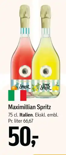 Føtex Maximillian Spritz tilbud