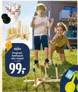 Føtex Kongespil, bowlingsæt eller ringspil tilbud