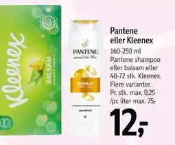 Føtex Pantene eller Kleenex tilbud