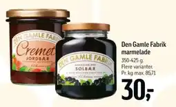 Føtex Den Gamle Fabrik marmelade tilbud