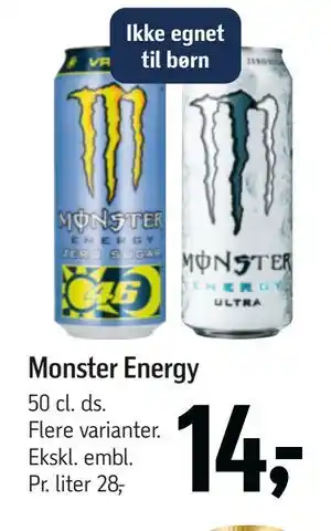 Føtex Monster Energy tilbud