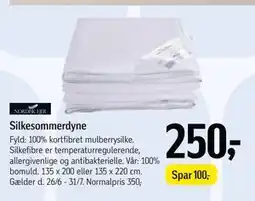 Føtex Silkesommerdyne tilbud