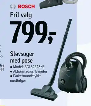 Føtex Støvsuger med pose tilbud