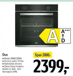 Føtex Ovn tilbud