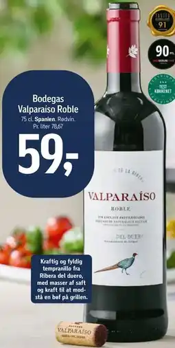 Føtex Bodegas Valparaíso Roble tilbud
