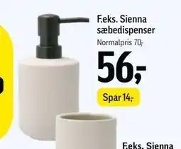 Føtex Sienna sæbedispenser tilbud