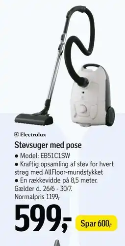 Føtex Støvsuger med pose tilbud