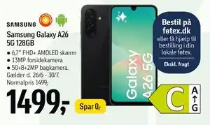 Føtex Samsung Galaxy A26 5G 128GB tilbud