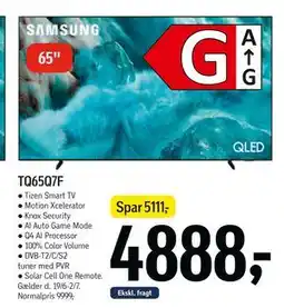 Føtex SAMSUNG TQ65Q7F tilbud