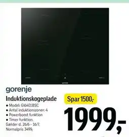 Føtex Induktionskogeplade tilbud