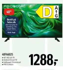 Føtex PROSONIC 40FA6025 tilbud