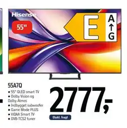 Føtex Hisense 55A7Q tilbud