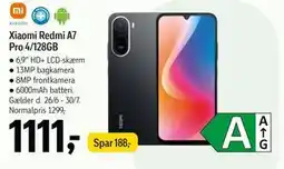 Føtex Xiaomi Redmi A7 Pro 4/128GB tilbud