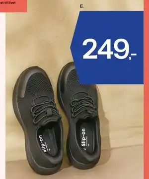 Føtex Slip on sko til dame eller herre tilbud