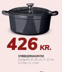 Daells Bolighus STØBEJERNSGRYDE tilbud