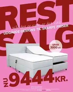 Daells Bolighus KOMPLET ELEVATIONSSENG tilbud