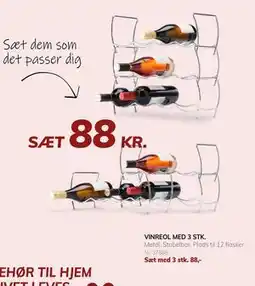 Daells Bolighus VINREOL MED 3 STK tilbud